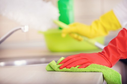 Example carpet cleaning job in a busy family property
